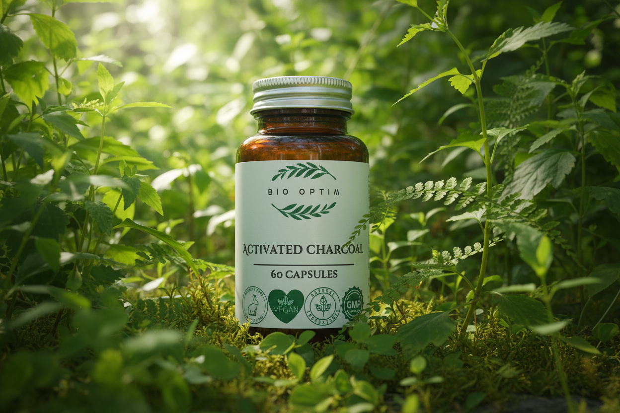 Bio Optim - Activated Charcoal 60's